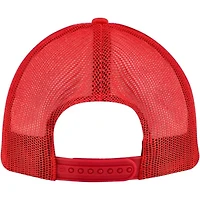 MLB White/Red Cincinnati Reds Cooperstown Collection Wax Pack Express Trucker Adjustable Hat