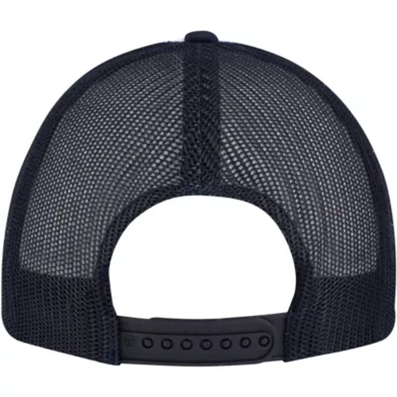 MLB White/Navy Minnesota Twins Cooperstown Collection Wax Pack Express Trucker Adjustable Hat