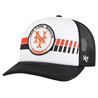 MLB White/Black San Francisco Giants Cooperstown Collection Wax Pack Express Trucker Adjustable Hat