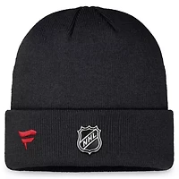 NHL Fanatics Chicago Blackhawks Authentic Pro Training Camp Cuffed Knit Hat