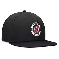 NHL Fanatics New Jersey Devils Authentic Pro Training Camp Snapback Hat