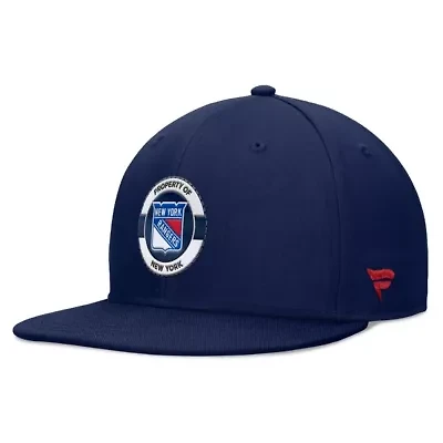 NHL Fanatics New York Rangers Authentic Pro Training Camp Snapback Hat