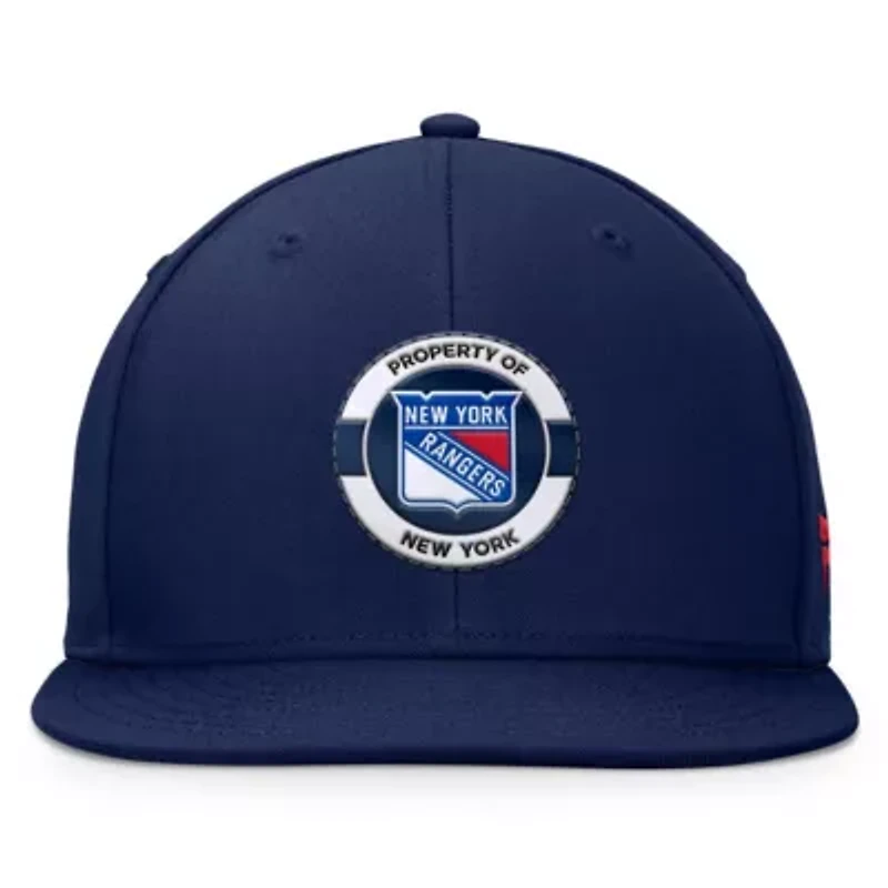 NHL Fanatics New York Rangers Authentic Pro Training Camp Snapback Hat
