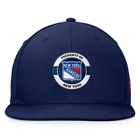 NHL Fanatics New York Rangers Authentic Pro Training Camp Snapback Hat