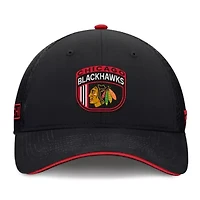 NHL Fanatics Chicago Blackhawks 2024 NHL Draft On Stage Trucker Adjustable Hat