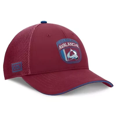 NHL Fanatics Colorado Avalanche 2024 NHL Draft On Stage Trucker Adjustable Hat