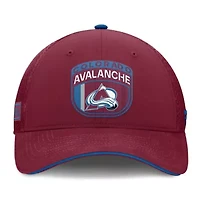NHL Fanatics Colorado Avalanche 2024 NHL Draft On Stage Trucker Adjustable Hat
