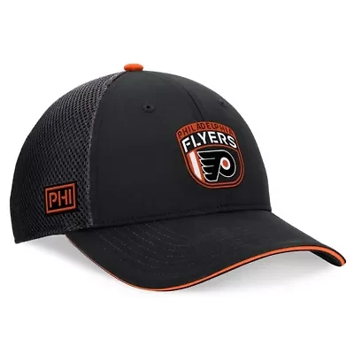 NHL Fanatics Philadelphia Flyers 2024 NHL Draft On Stage Trucker Adjustable Hat