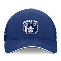 NHL Fanatics Toronto Maple Leafs 2024 NHL Draft On Stage Trucker Adjustable Hat