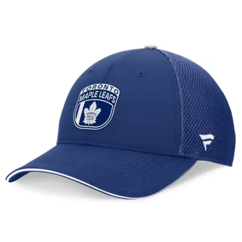 NHL Fanatics Toronto Maple Leafs 2024 NHL Draft On Stage Trucker Adjustable Hat