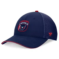 NHL Fanatics Washington Capitals 2024 NHL Draft On Stage Trucker Adjustable Hat