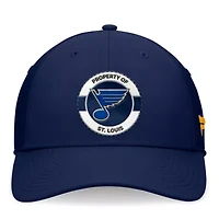 NHL Fanatics St. Louis Blues Authentic Pro Training Camp Flex Hat