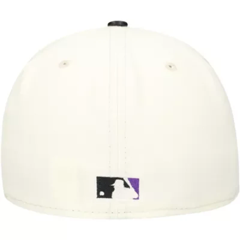 MLB Tampa Bay Rays Game Night Leather Visor 59FIFTY Fitted Hat