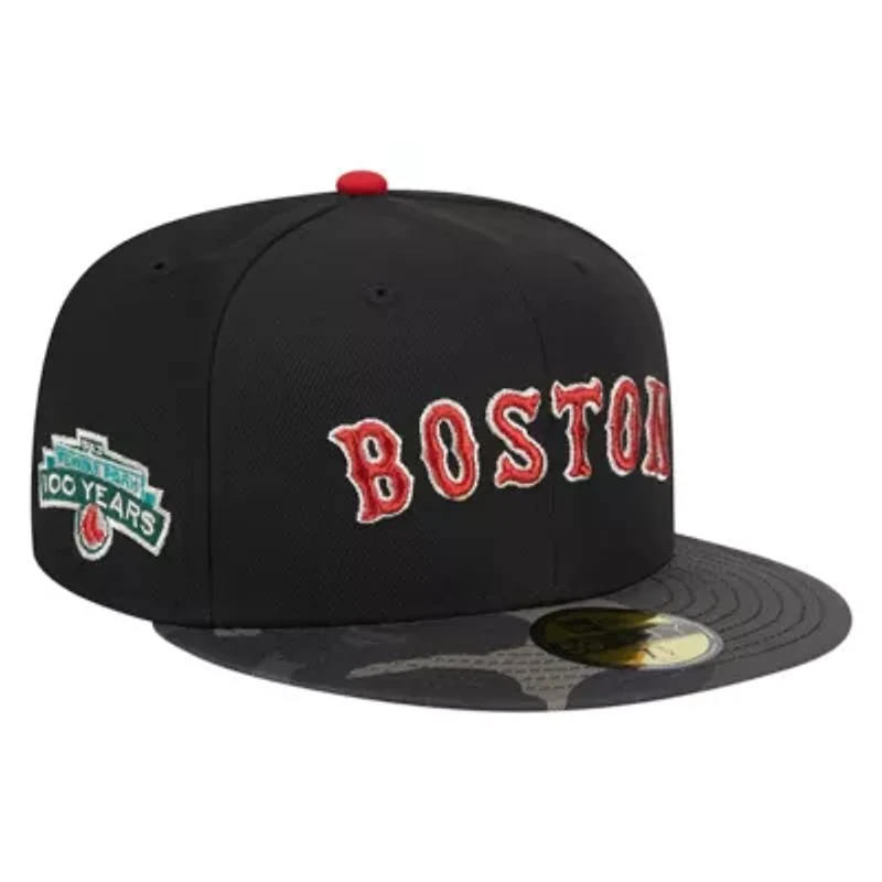 Boston Red Sox MLB Metallic 59FIFTY Fitted Hat