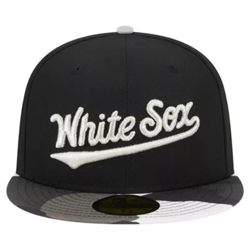 Chicago White Sox MLB Metallic 59FIFTY Fitted Hat