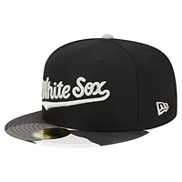 Chicago White Sox MLB Metallic 59FIFTY Fitted Hat