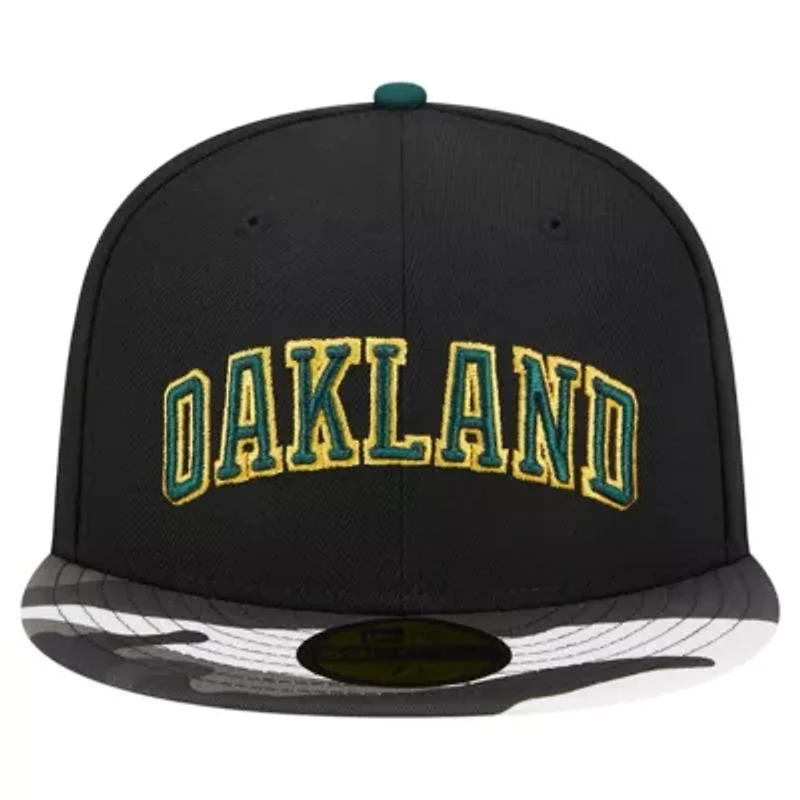 Cooperstown Teams Oakland Athletics Metallic 59FIFTY Fitted Hat