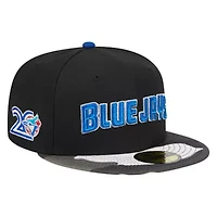 Toronto Blue Jays MLB Metallic 59FIFTY Fitted Hat