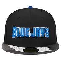 Toronto Blue Jays MLB Metallic 59FIFTY Fitted Hat