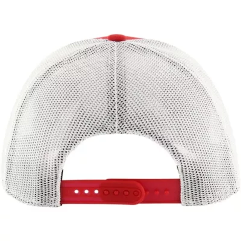 NBA Chicago Bulls Semi Patch Trucker Adjustable Hat