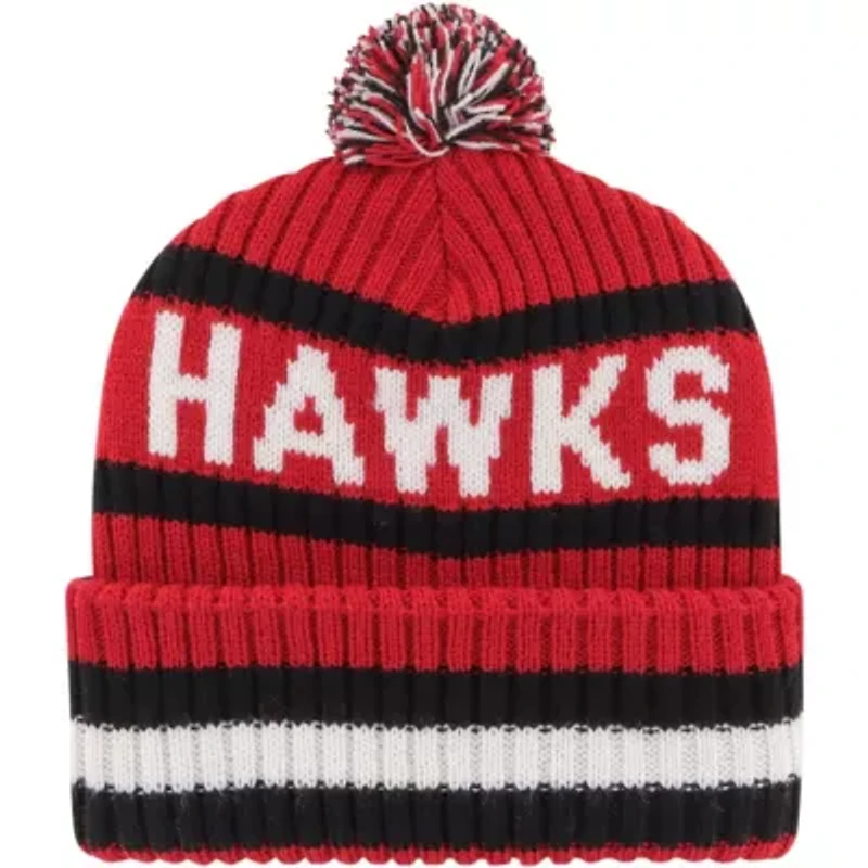 NBA Atlanta Hawks Bering Cuffed Knit Hat with Pom