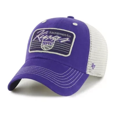 NBA Sacramento Kings Five Point Patch Clean Up Adjustable Hat