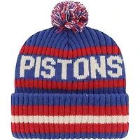 NBA Detroit Pistons Bering Cuffed Knit Hat with Pom