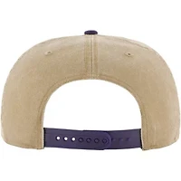 NBA Khaki/Purple Los Angeles Lakers Chilmark Captain Snapback Hat