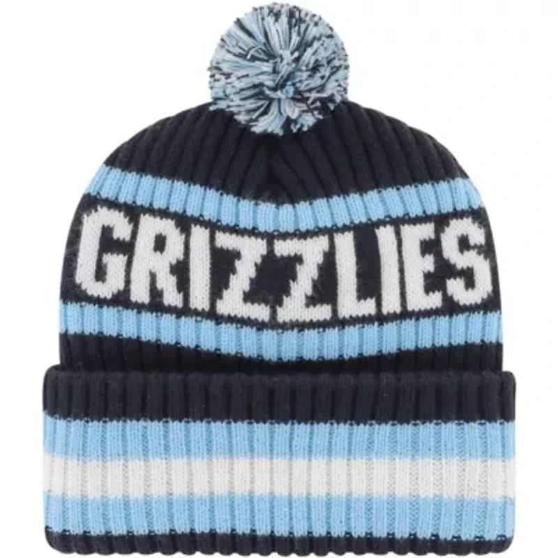 NBA Memphis Grizzlies Bering Cuffed Knit Hat with Pom