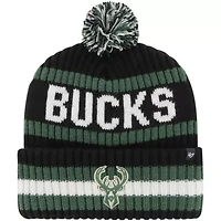 NBA Milwaukee Bucks Bering Cuffed Knit Hat with Pom