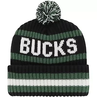 NBA Milwaukee Bucks Bering Cuffed Knit Hat with Pom