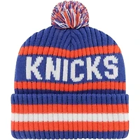 NBA New York Knicks Bering Cuffed Knit Hat with Pom