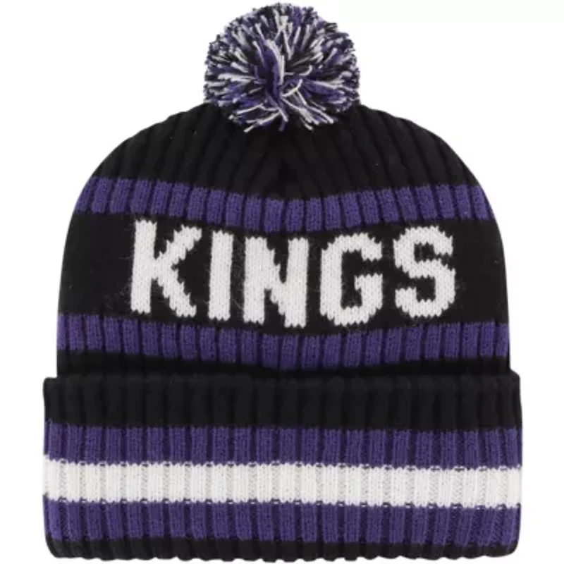 NBA Sacramento Kings Bering Cuffed Knit Hat with Pom