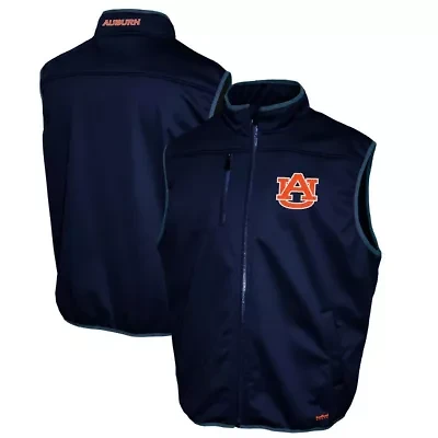 NCAA Franchise Club Auburn Tigers Softshell Full-Zip Vest