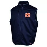 NCAA Franchise Club Auburn Tigers Softshell Full-Zip Vest