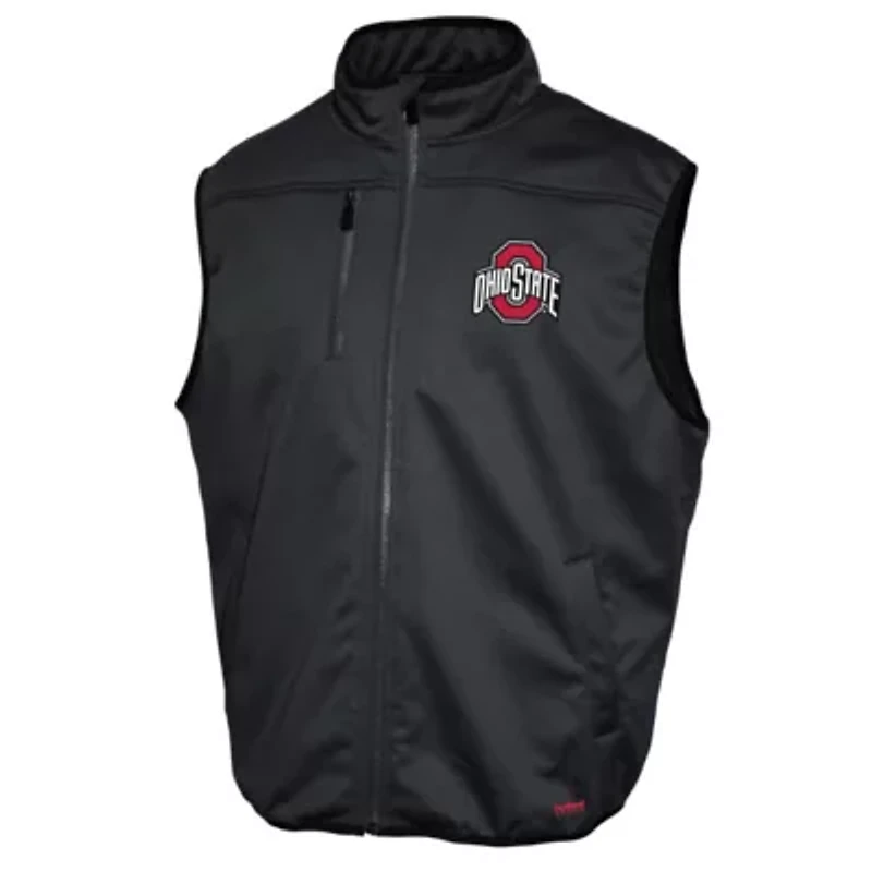NCAA Franchise Club Ohio State Buckeyes Softshell Full-Zip Vest