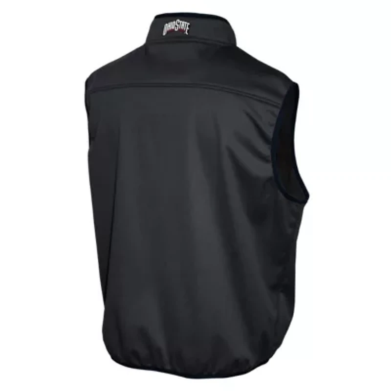 NCAA Franchise Club Ohio State Buckeyes Softshell Full-Zip Vest