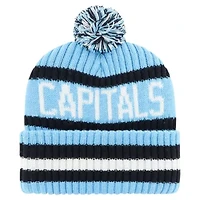 NHL Light Washington Capitals Cherry Blossom Bering Cuffed Knit Hat with Pom