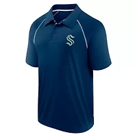 NHL Fanatics Seattle Kraken Raglan Strong Alone Polo