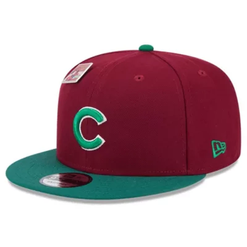 MLB Cardinal/Green Chicago Cubs Strawberry Big League Chew Flavor Pack 9FIFTY Snapback Hat