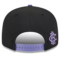 Cooperstown Teams Black/Purple Oakland Athletics Grape Big League Chew Flavor Pack 9FIFTY Snapback Hat