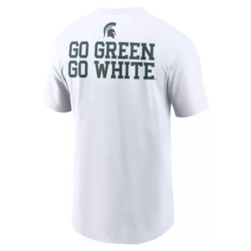 NCAA Nike Michigan State Spartans Blitz 2-Hit T-Shirt