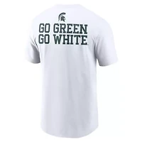 NCAA Nike Michigan State Spartans Blitz 2-Hit T-Shirt