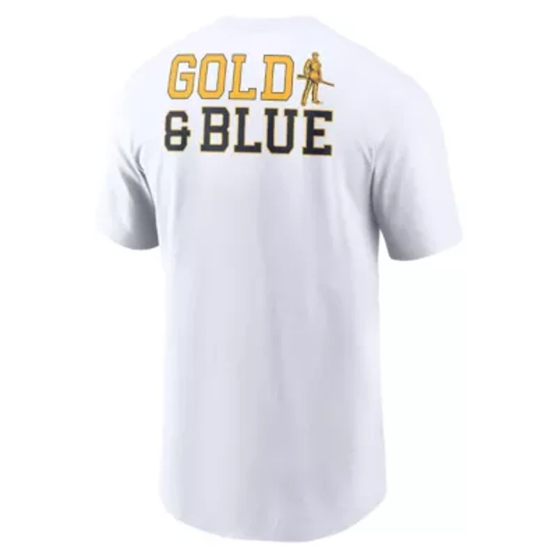 NCAA Nike West Virginia Mountaineers Blitz 2-Hit T-Shirt