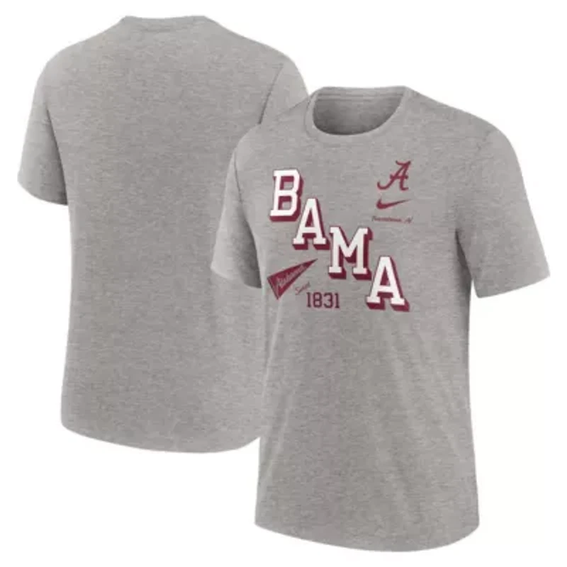 Alabama Crimson Tide NCAA Nike Blitz Roll Call Tri-Blend T-Shirt