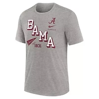 Alabama Crimson Tide NCAA Nike Blitz Roll Call Tri-Blend T-Shirt