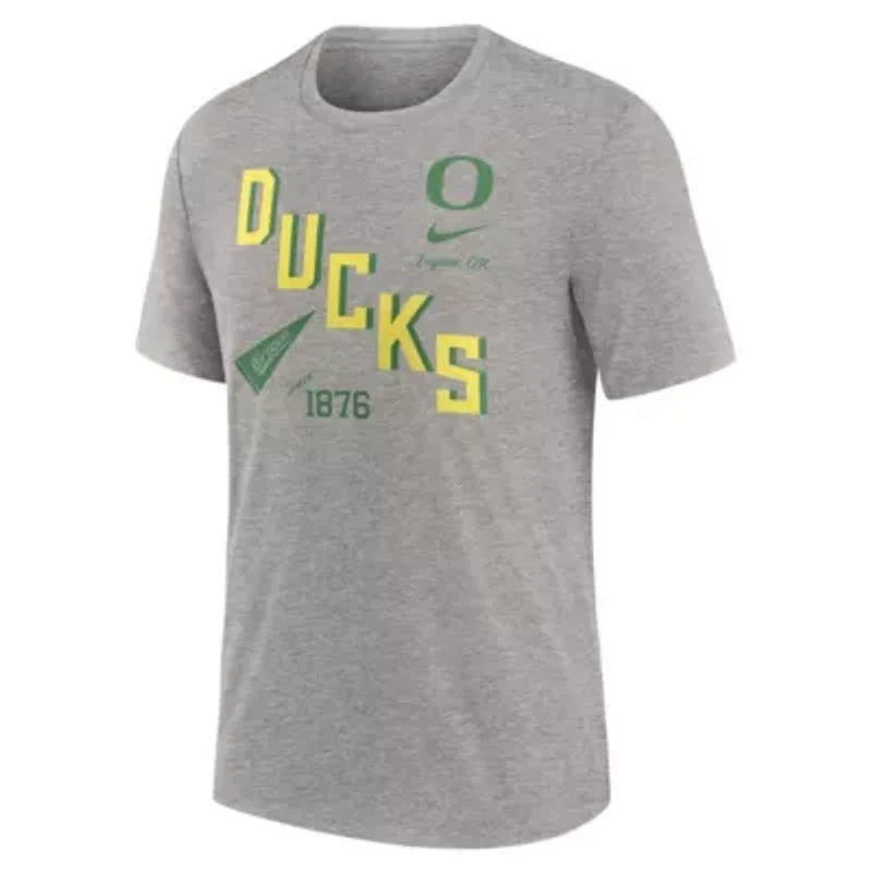 NCAA Nike Oregon Ducks Blitz Roll Call Tri-Blend T-Shirt
