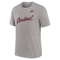 Stanford Cardinal NCAA Nike Blitz Legacy Primary Tri-Blend T-Shirt