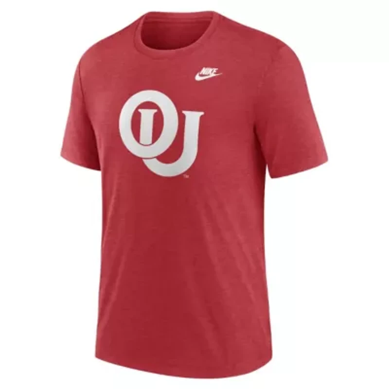 NCAA Nike Oklahoma Sooners Blitz Legacy Primary Tri-Blend T-Shirt