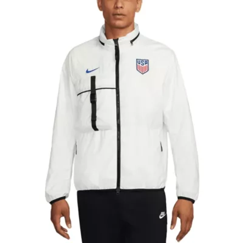 Soccer National Teams Nike USMNT 2024 Halo Anthem Full-Zip Jacket